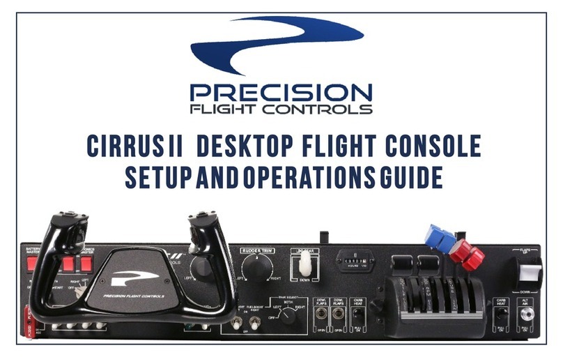 Precision Flight Controls Cirrus II Set up and operation guide