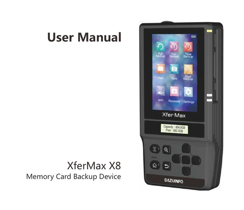 DAZUINFO XferMax X8 user manual