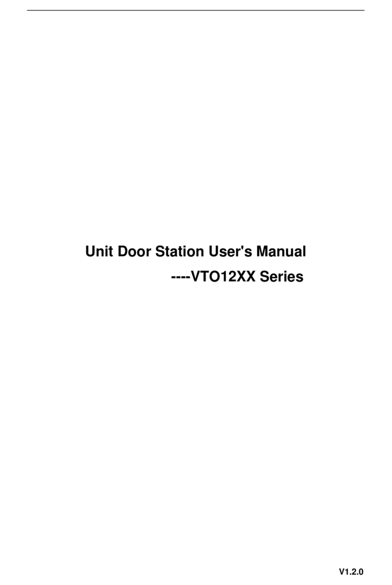 Dahua VTO12 Series user manual