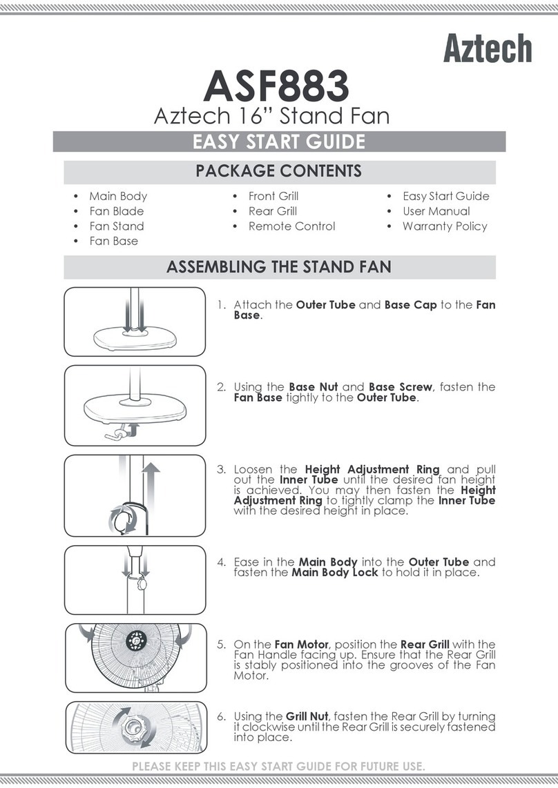 Aztech ASF883 Easy start guide