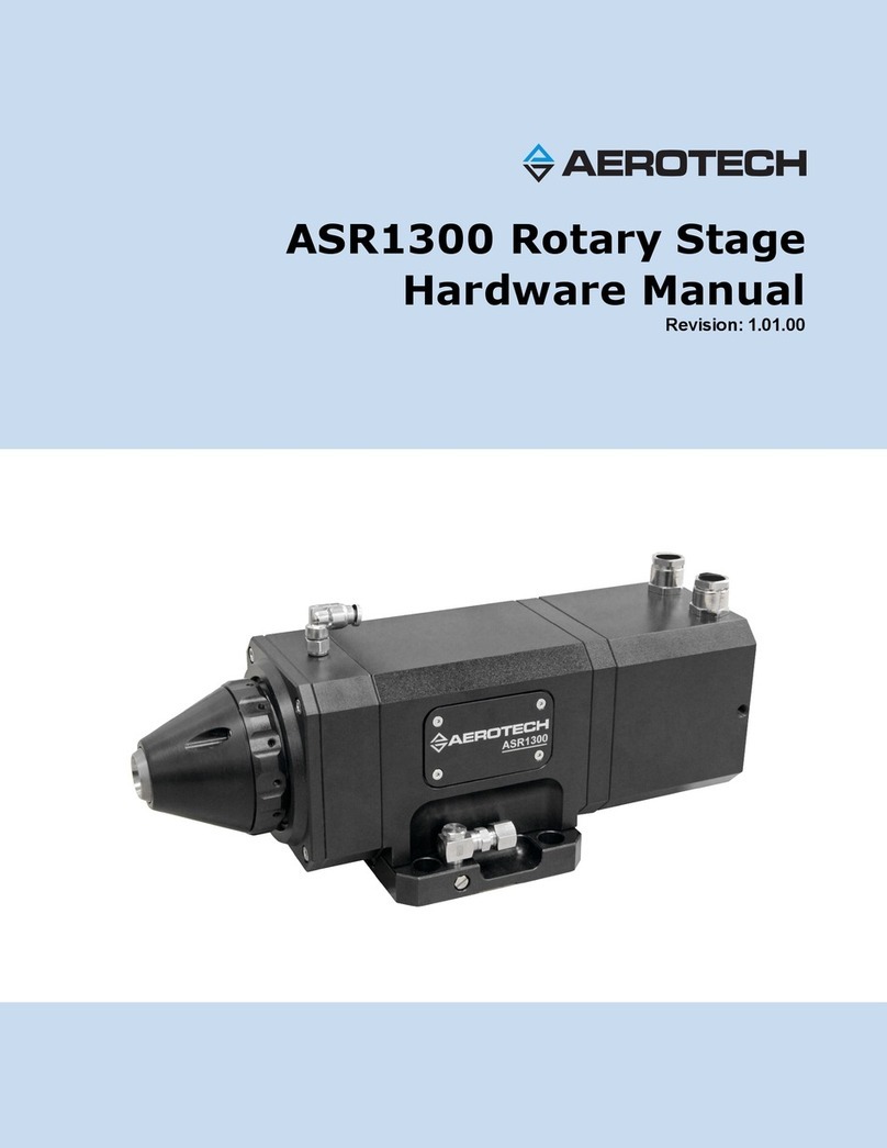 Aerotech ASR1300 Hardware manual