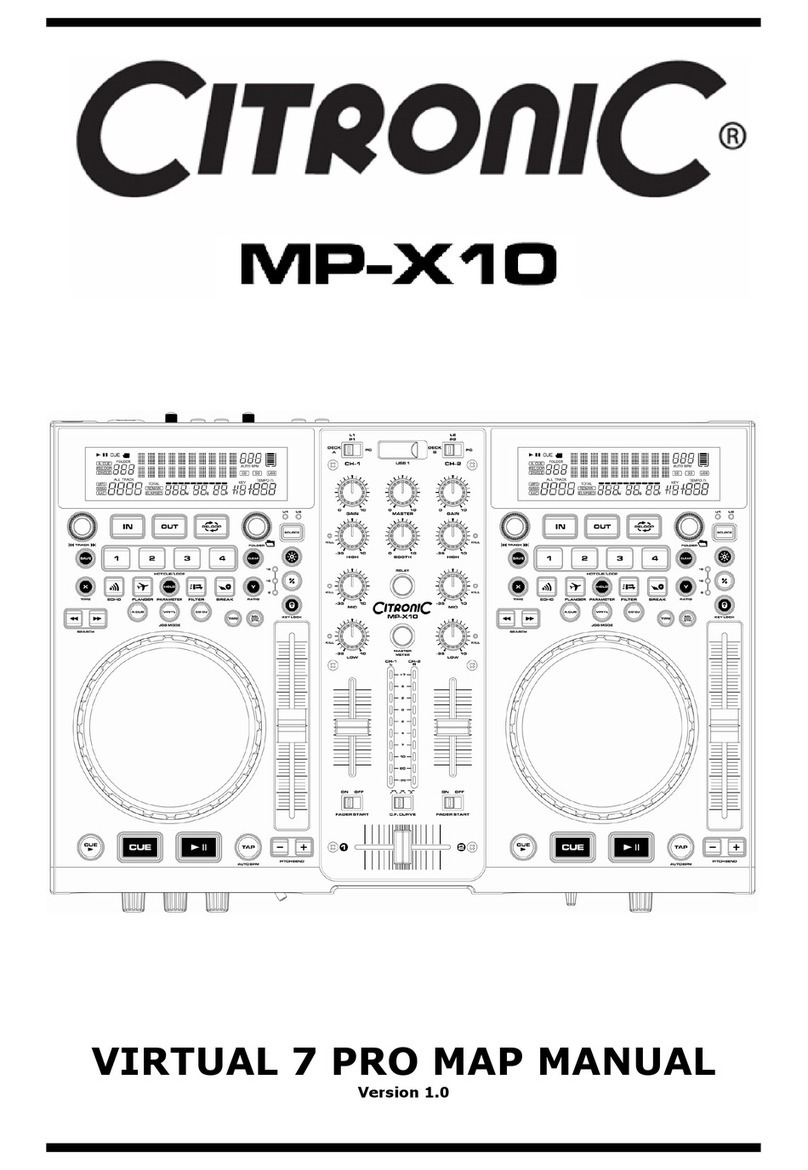 Citronic MP-X10 manual