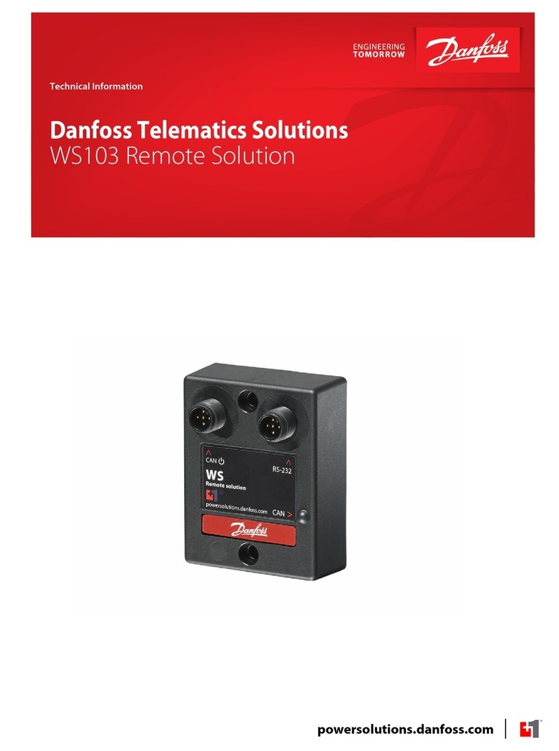 Danfoss WS103 Manual