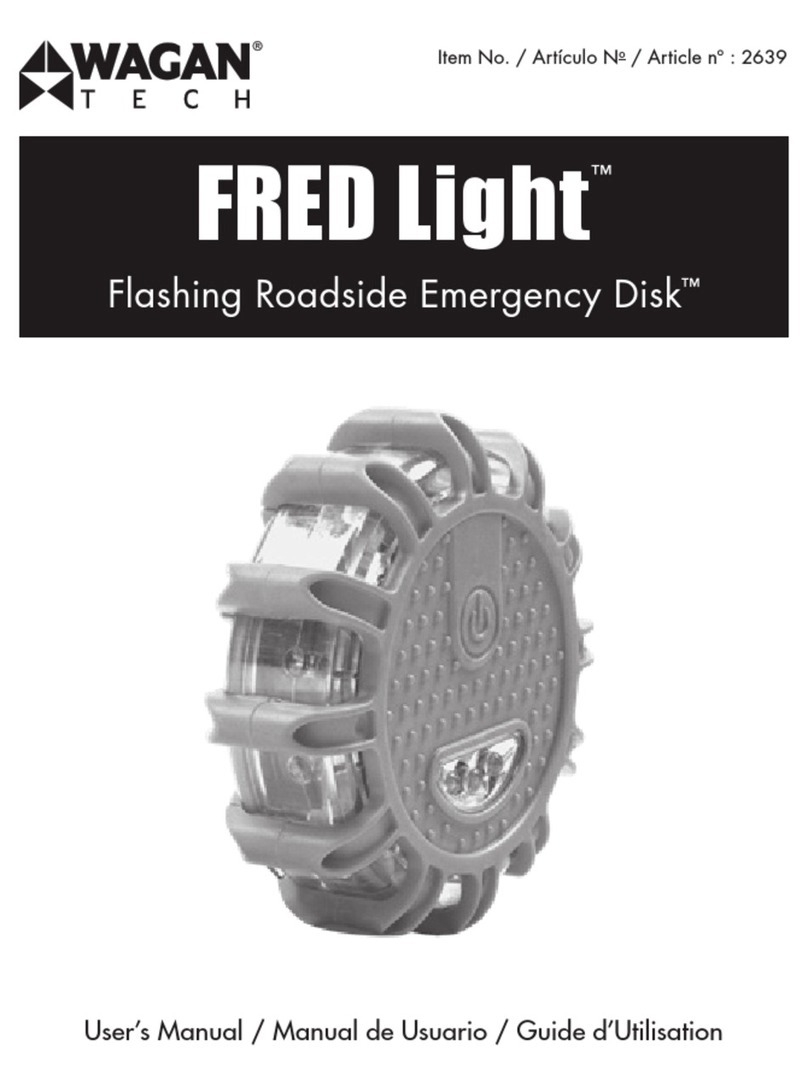 Wagan FRED Light 2639 User manual