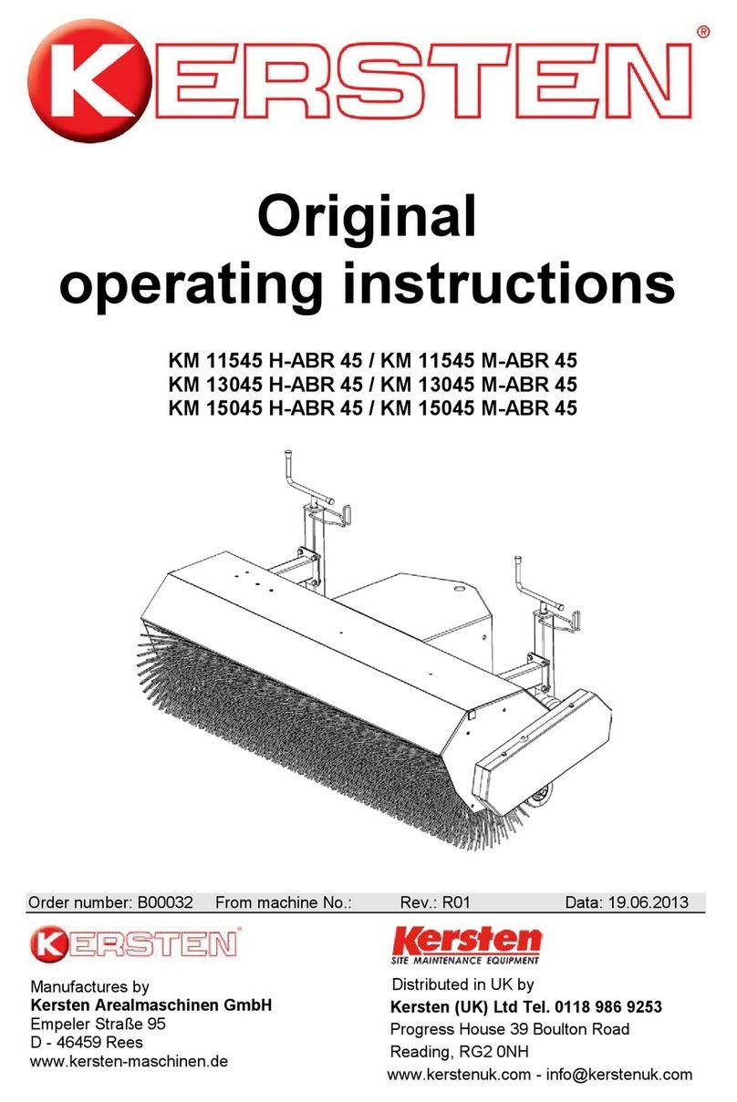 Kersten KM 11545 M-ABR 45 Original operating instructions