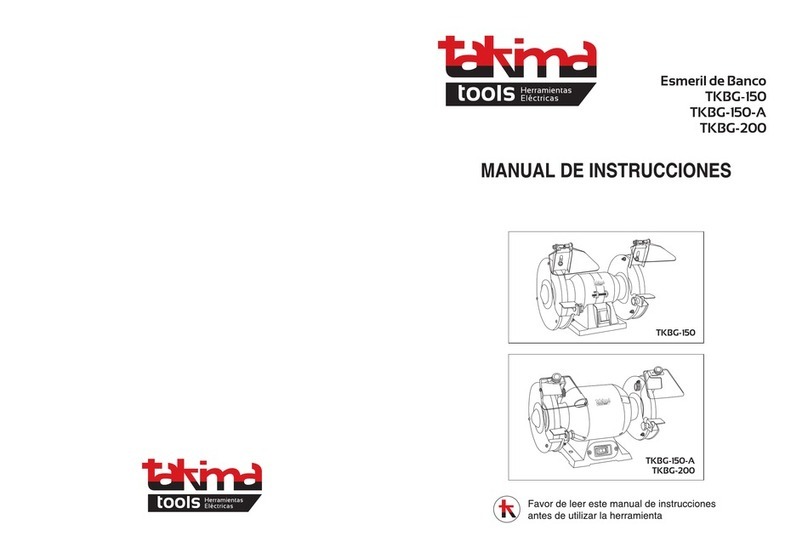 TAKIMA tools TKBG-200 instruction manual