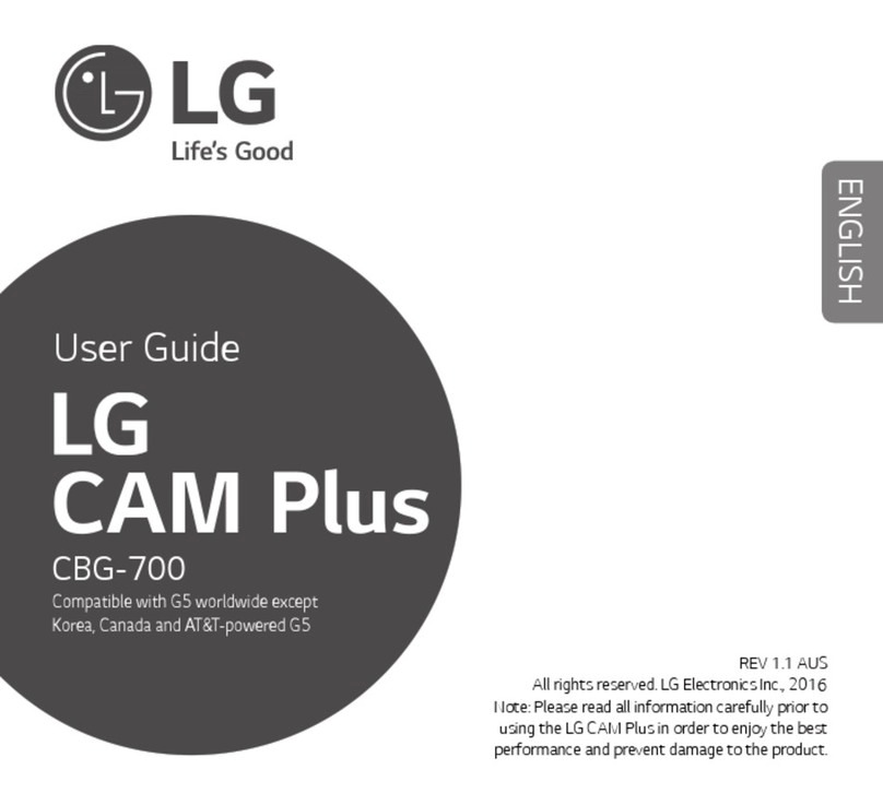 LG CAM Plus CBG-700 user guide