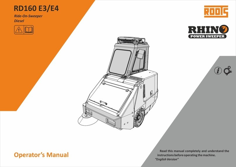 RHINO RD160 E3 Operator's manual