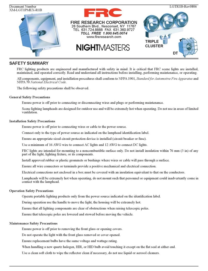 FRC NightMaster quick start guide
