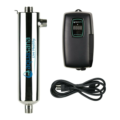 Aquasana AQ-UV-C Series Operation & installation instructions Aquasana AQ-UV-C Series Operation & installation instructions