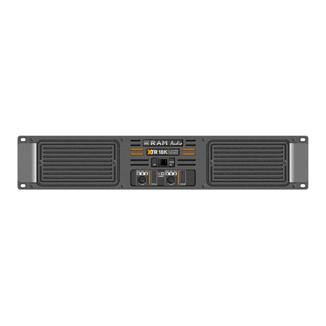 RAM XTR-18K User manual