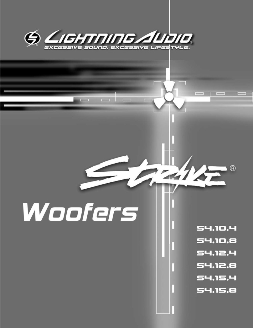 Lighting Audio Strike S4.10.4 quick start guide