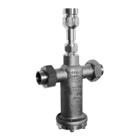 Samson 2357-3 Mounting and operating instructions