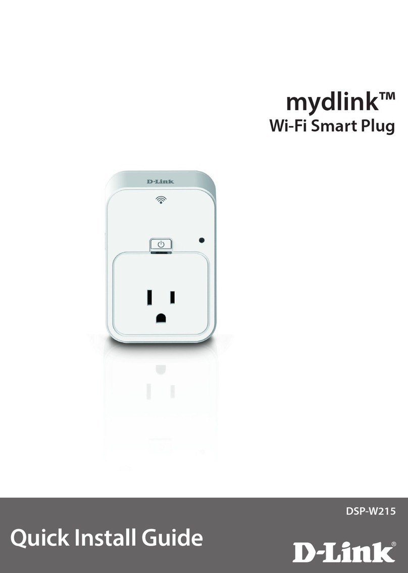 D-Link mydlink DSP-W215 User manual