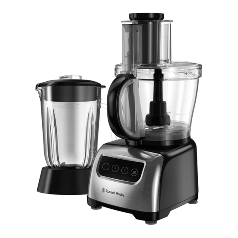 Russell Hobbs RHMP5000 Installation instructions manual
