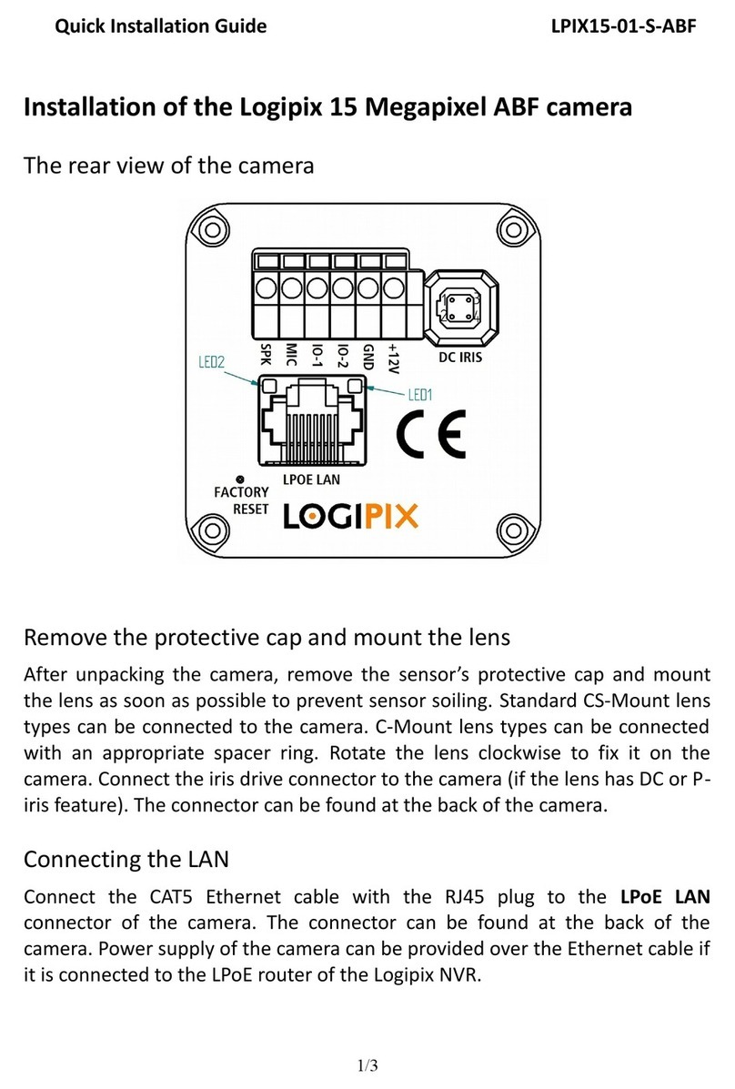 Logipix LPIX15-01-S-ABF Quick installation guide