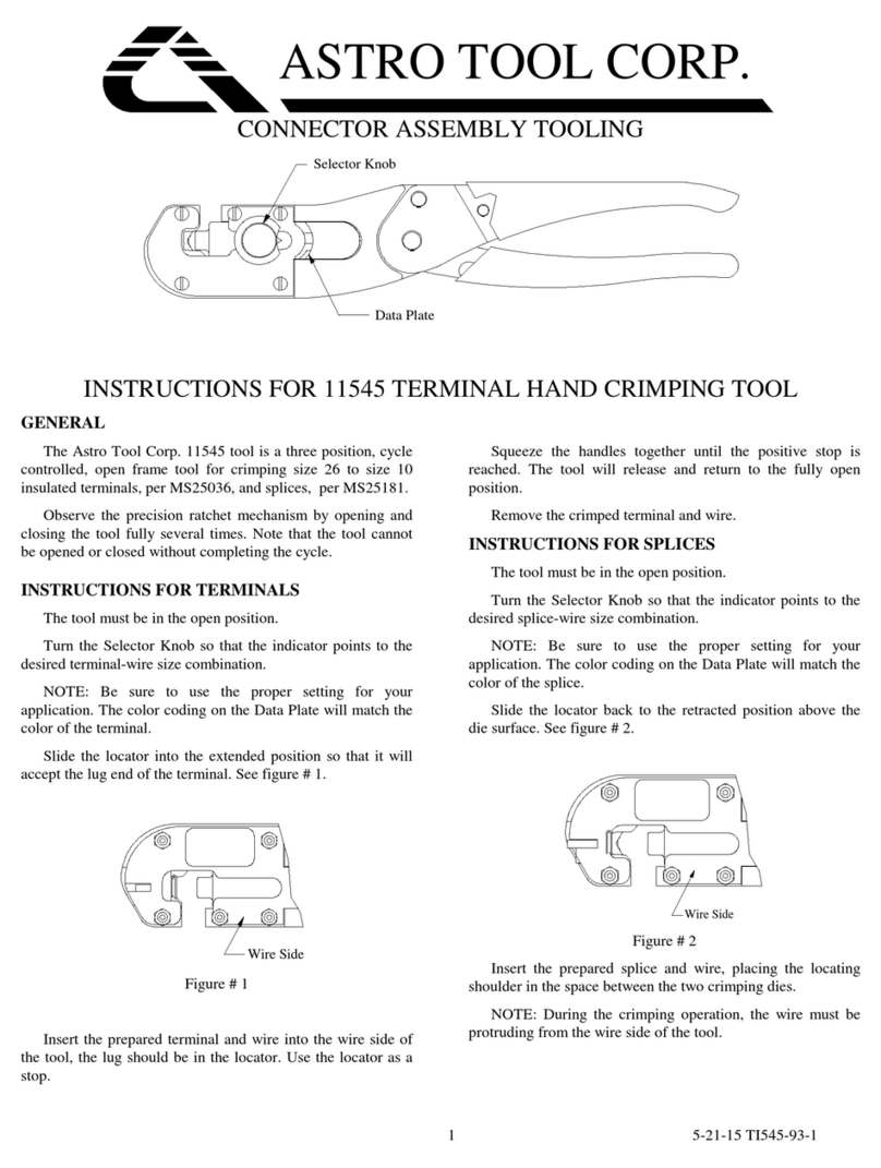 ASTRO TOOL Corp. 11545 User manual