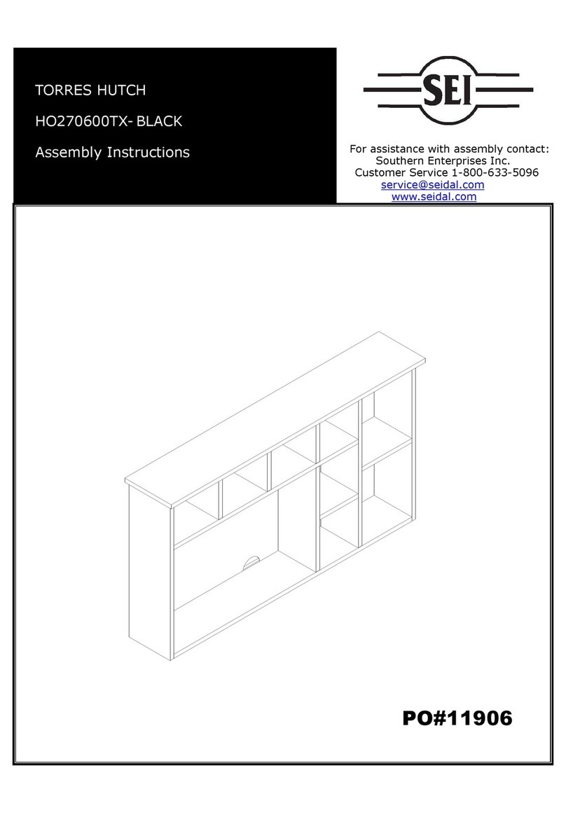 SEI TORRES HUTCH HO270600TX User manual
