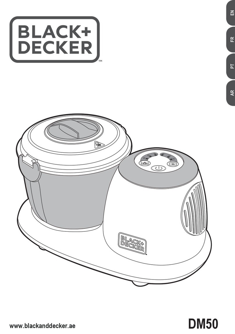 BLACK DECKER DM50 Original instructions
