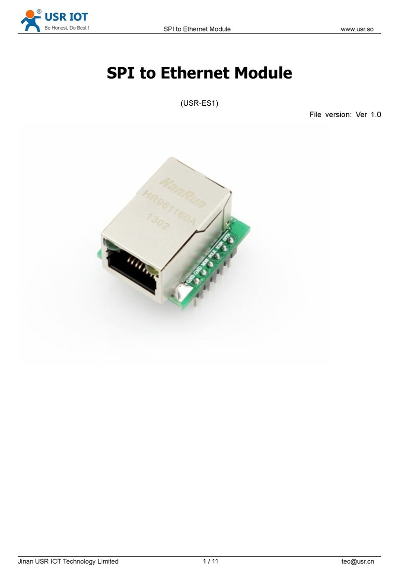 USR IOT USR-ES1 User manual