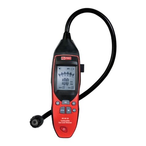 RS PRO RS GD-38 instruction manual