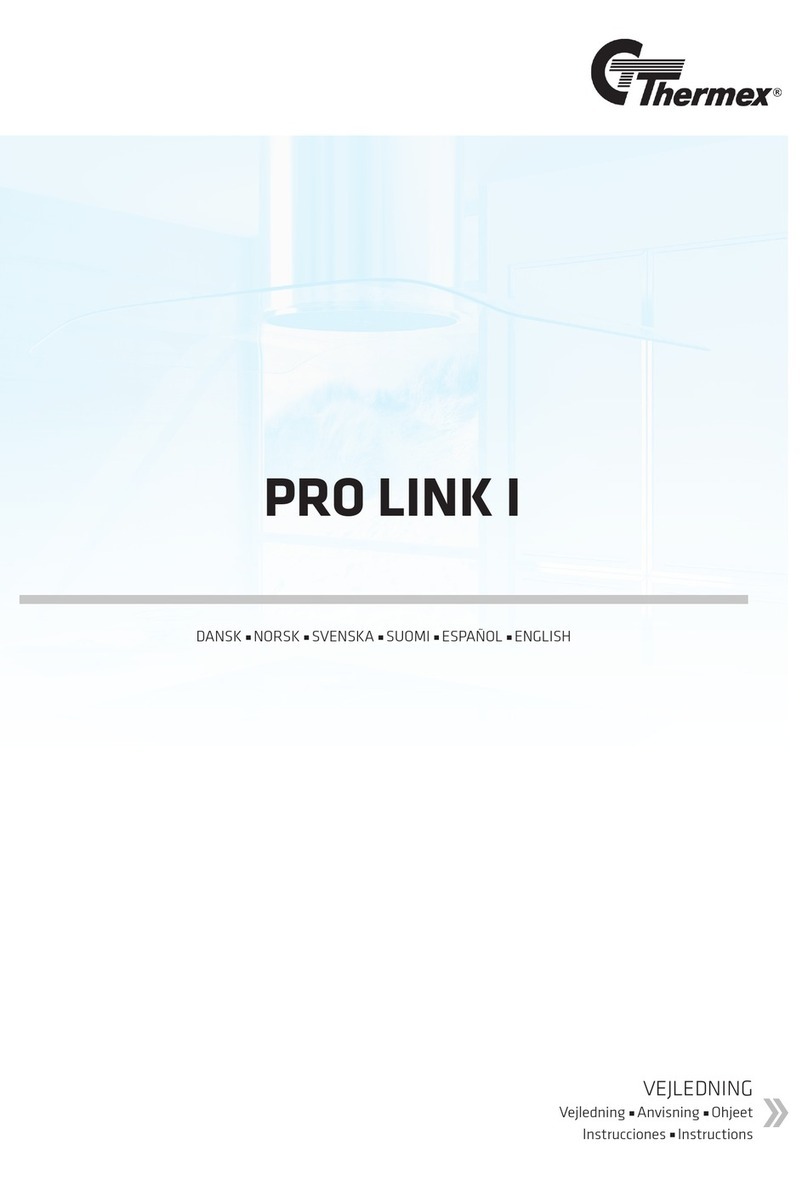THERMEx Pro Link I Series User manual