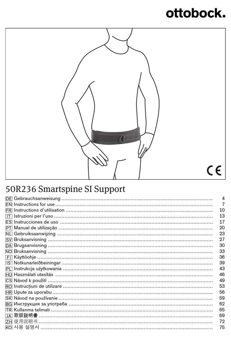 Otto Bock 50R236 Smartspine SI Instructions for use