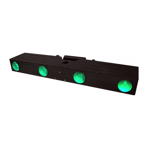 KAM LED Quadbar 1 DMX User manual