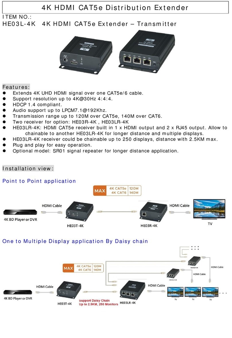SCT HE03L-4K quick start guide