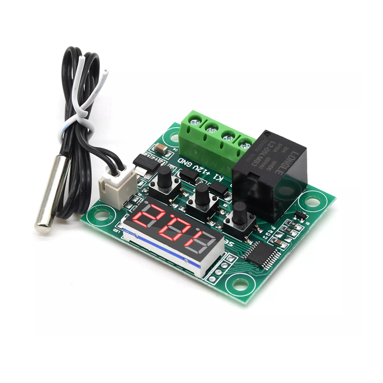 Diymore W1209 quick start guide