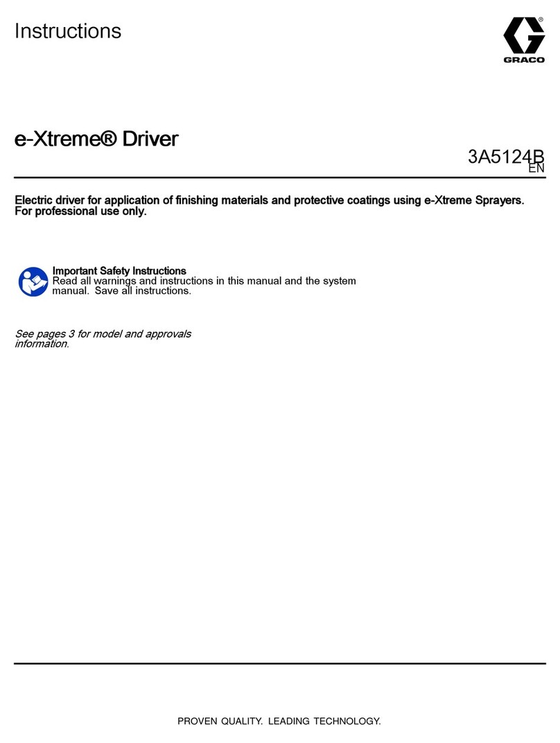 Graco e-Xtreme Driver User manual
