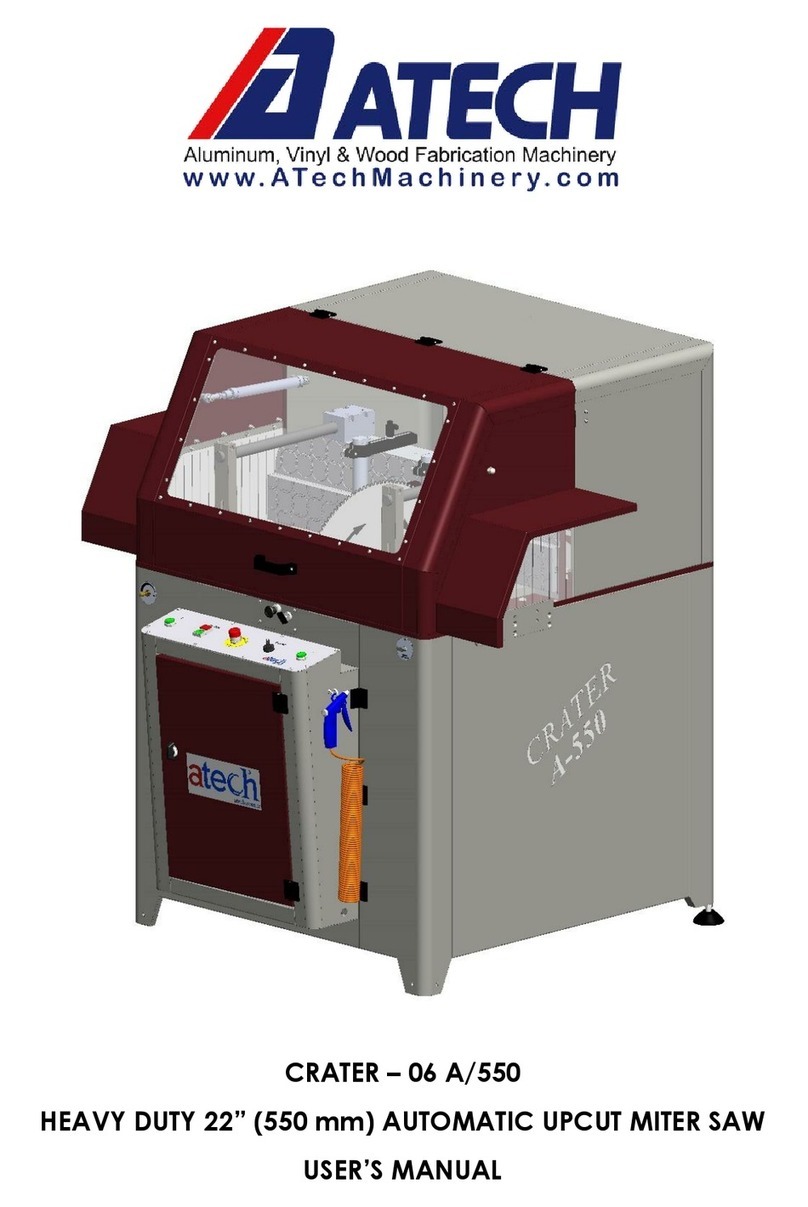 ATECH CRATER-06 A/550 User manual