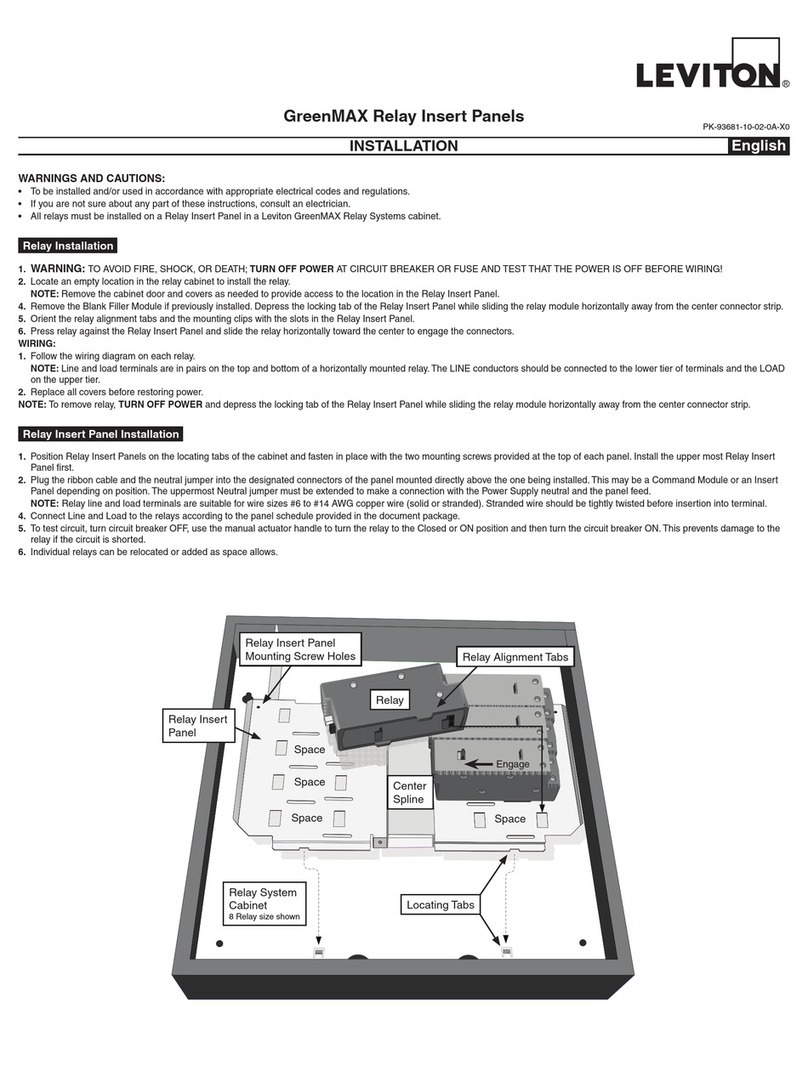 Leviton GreenMAX R1616-1CB User manual