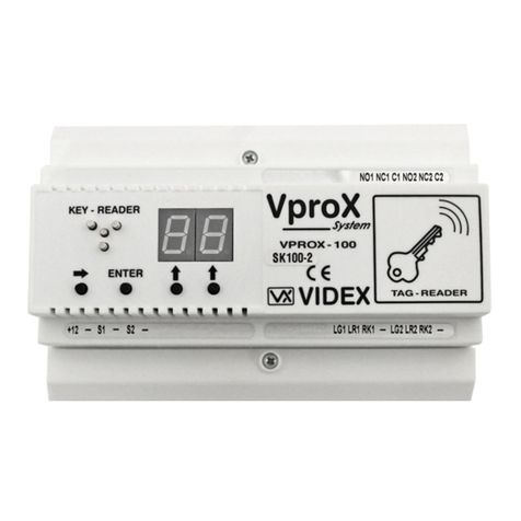 Videx VproX-100 User manual