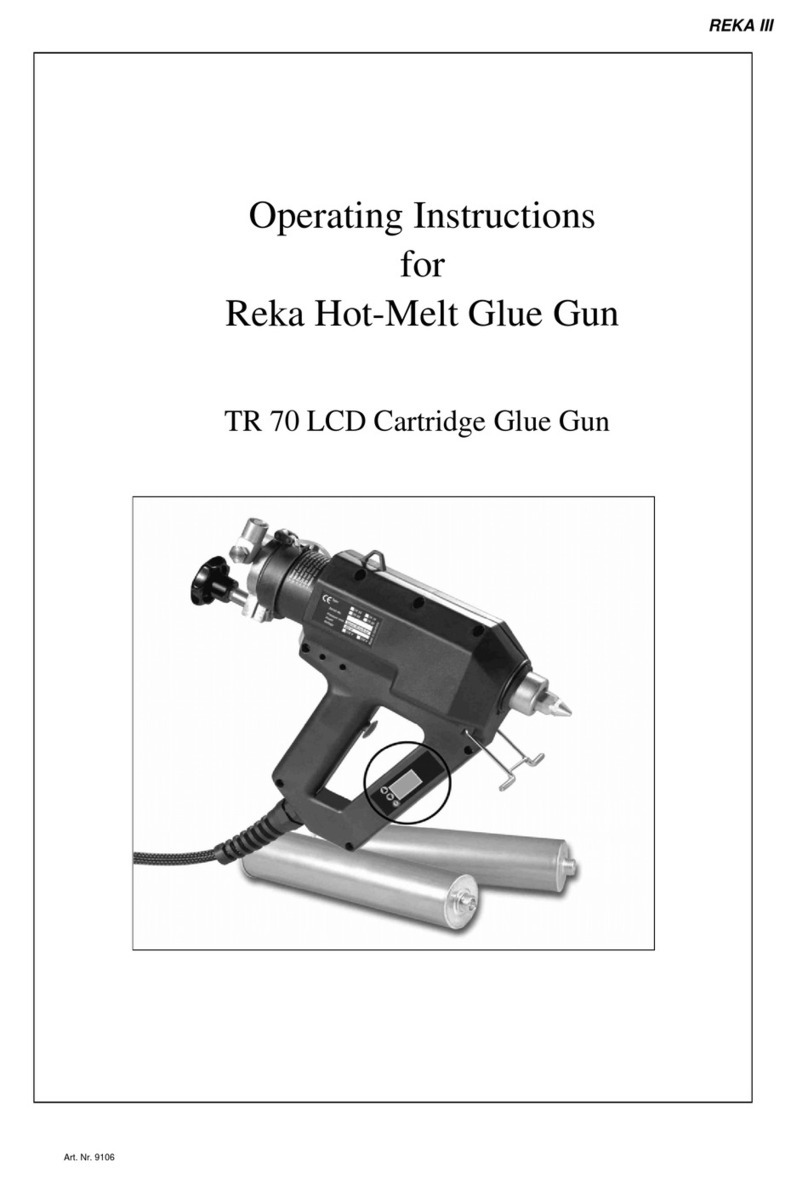Reka TR 70 LCD Series operating instructions