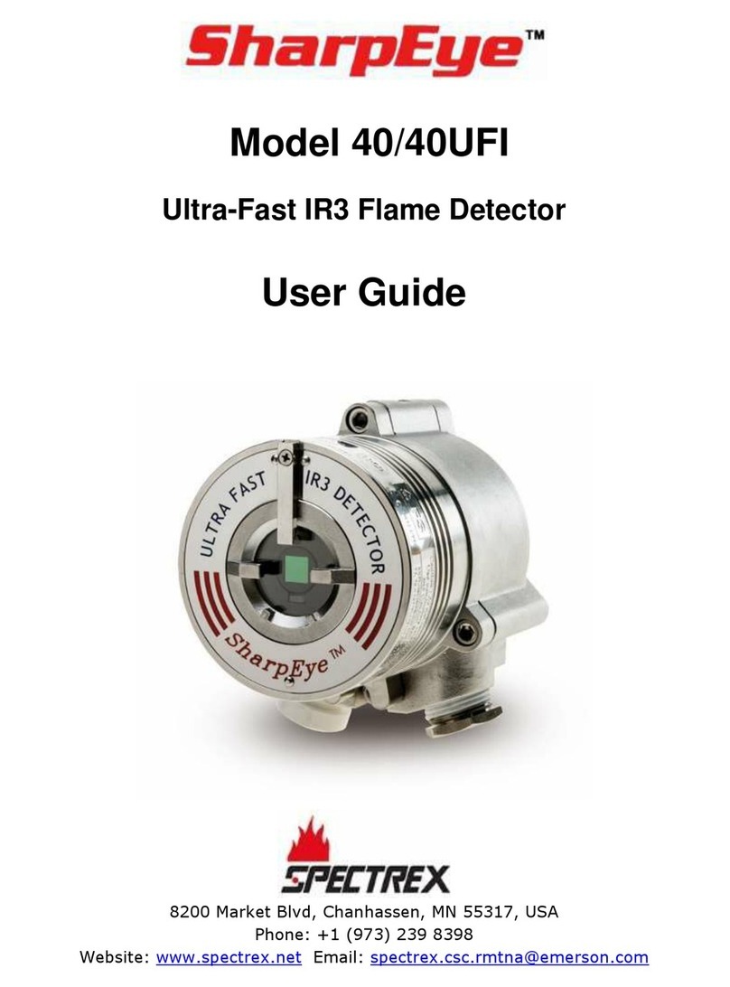Spectrex SharpEye 40/40UFI user guide Spectrex SharpEye 40/40UFI user guide
