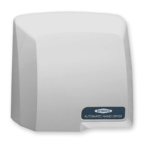Bobrick CompacDryer B-710 User manual