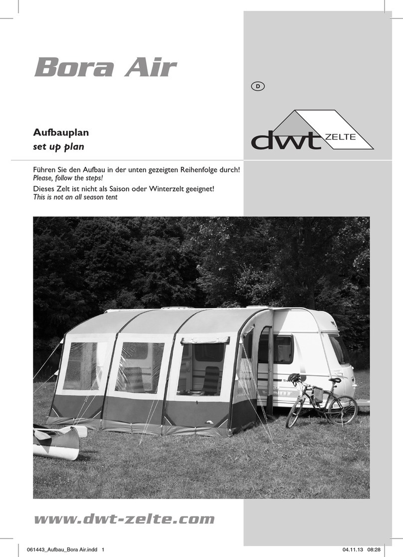 DWT Zelte Bora Air manual