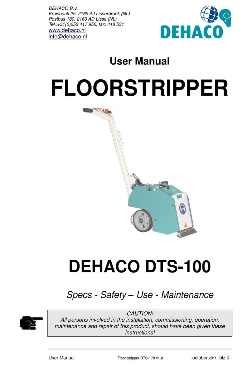DEHACO DTS-100 user manual