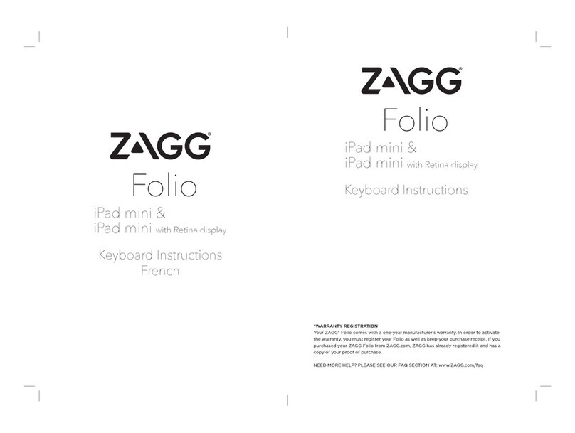 Zagg FOLIO User manual