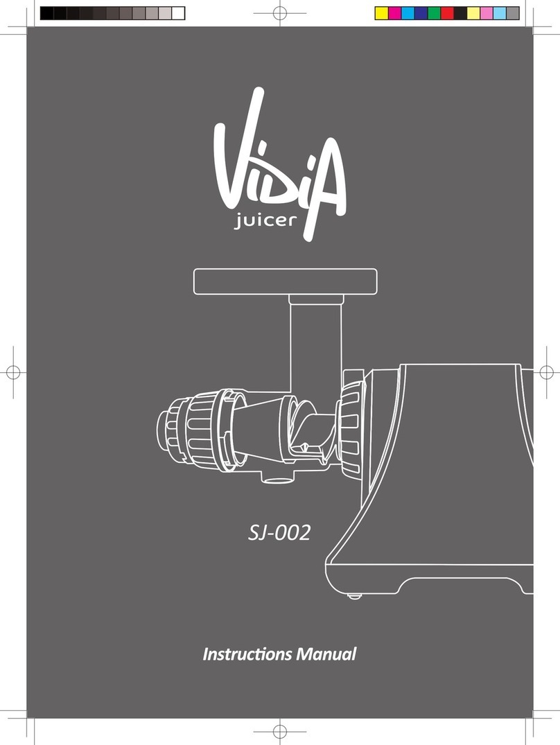 Vidia SJ-002 instruction manual