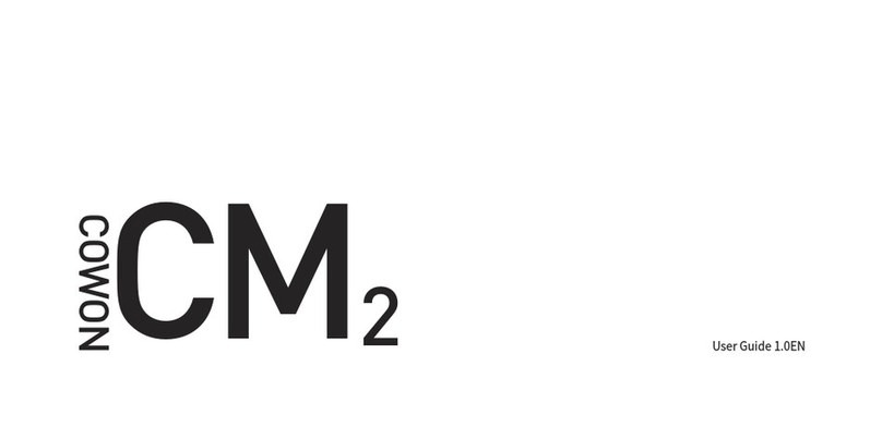 Cowon CM2 user guide