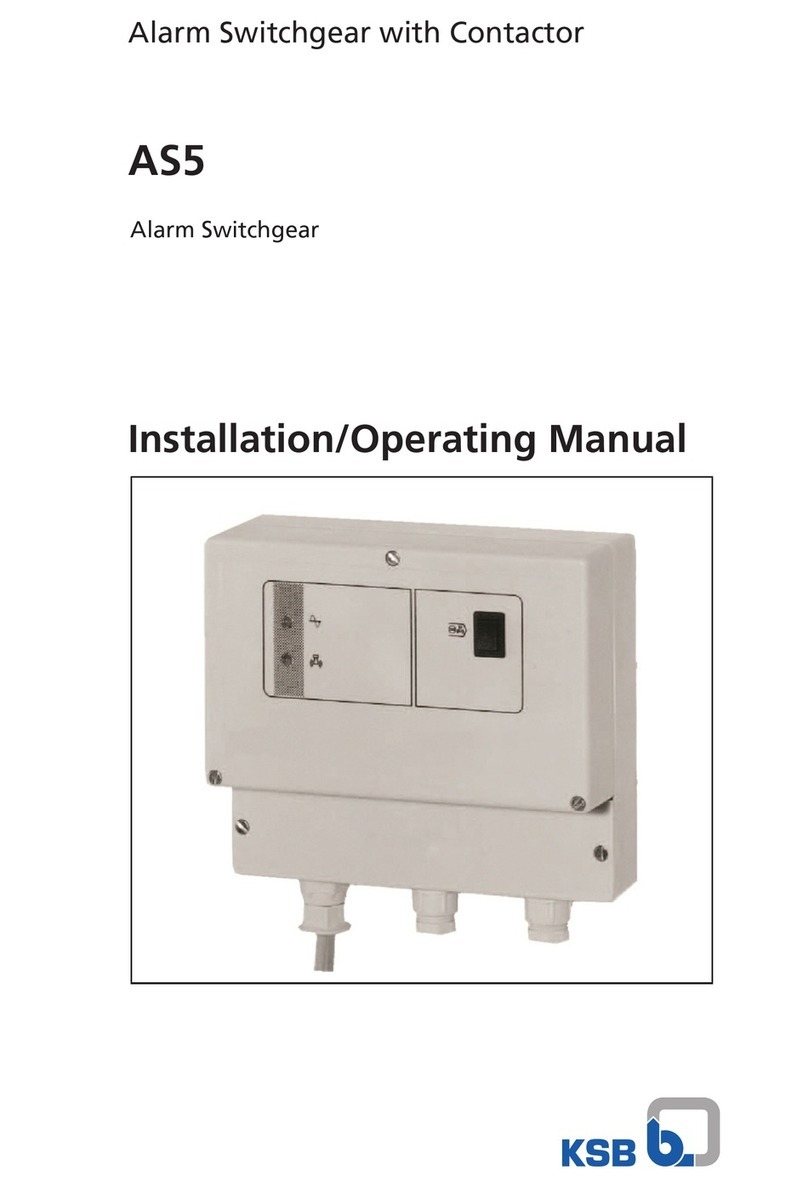 KSB AS5 Installation and operating manual