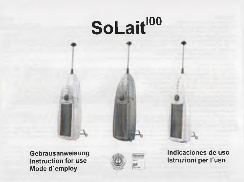 Solarc SoLait 100 Instructions for use