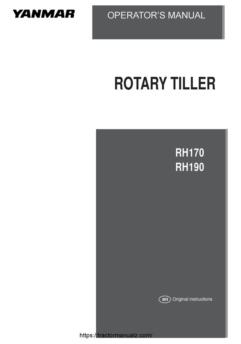 Yanmar RH170 Operator's manual