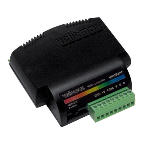 Velleman VM192RF User manual