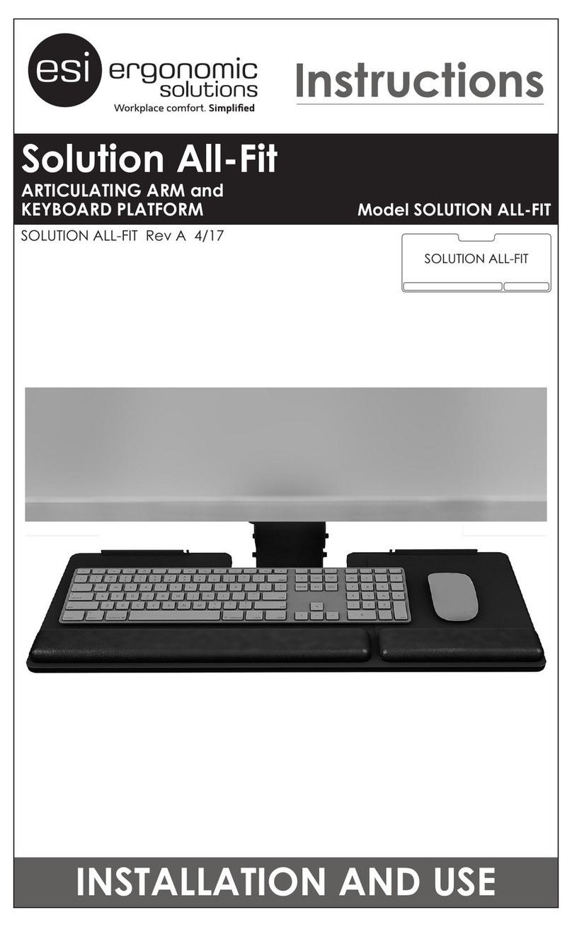 ESI SOLUTION ALL-FIT User manual