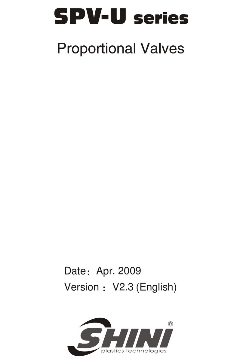 Shini SPV-U Series manual
