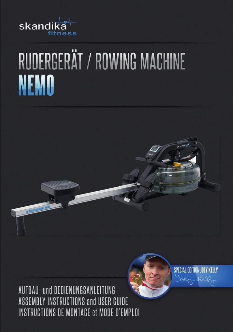 Skandika Fitness NEMO Assembly instructions and user guide