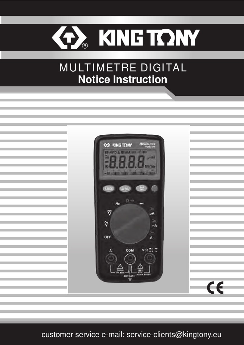 King Tony 9DM1371 instruction manual